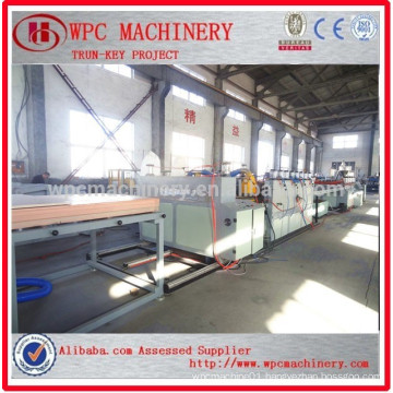 PVC plastic wood machine/WPC wood plastic board making machine